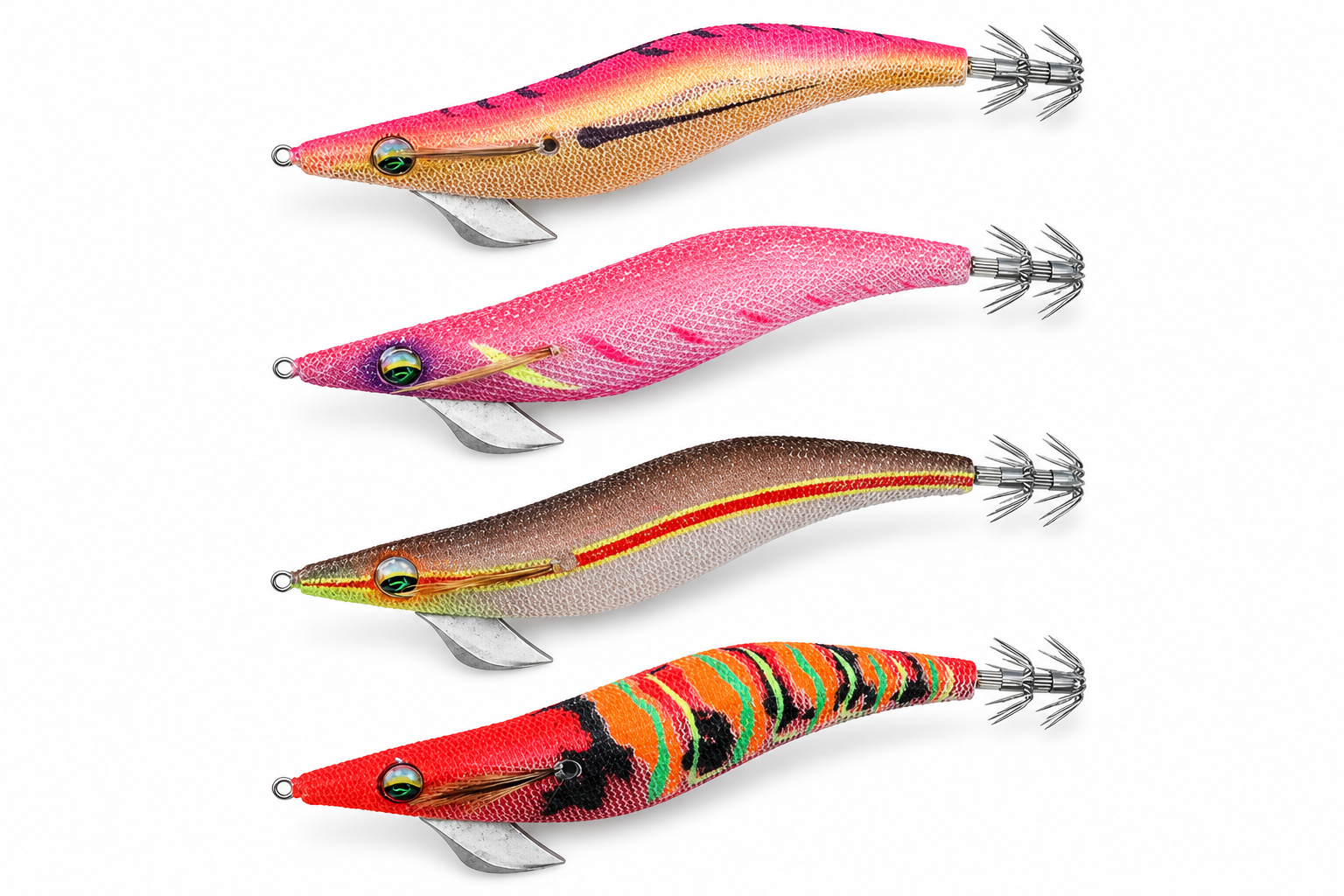 Daiwa Emeraldas Peak Egi Rattle Lure Squid Jig