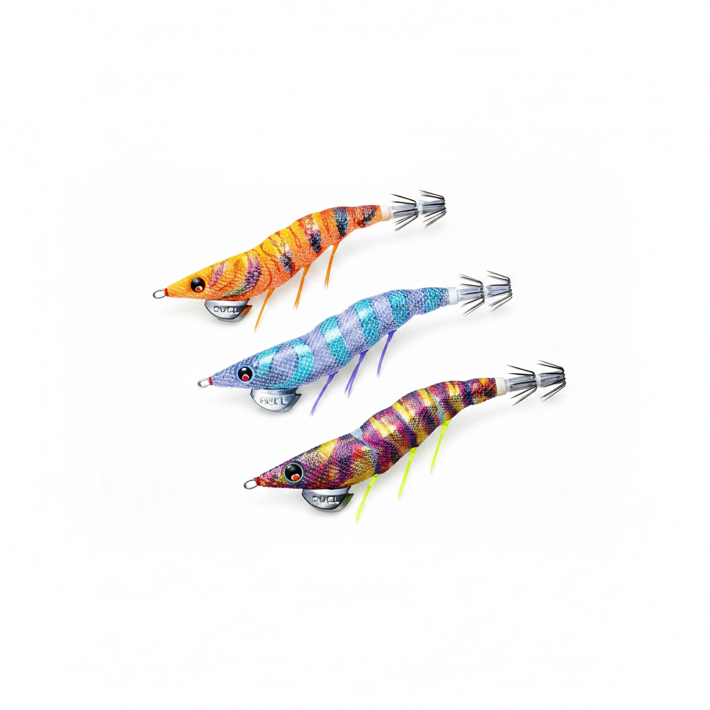 DUEL Easy Q Dirt Master Egi Light Squid Jig